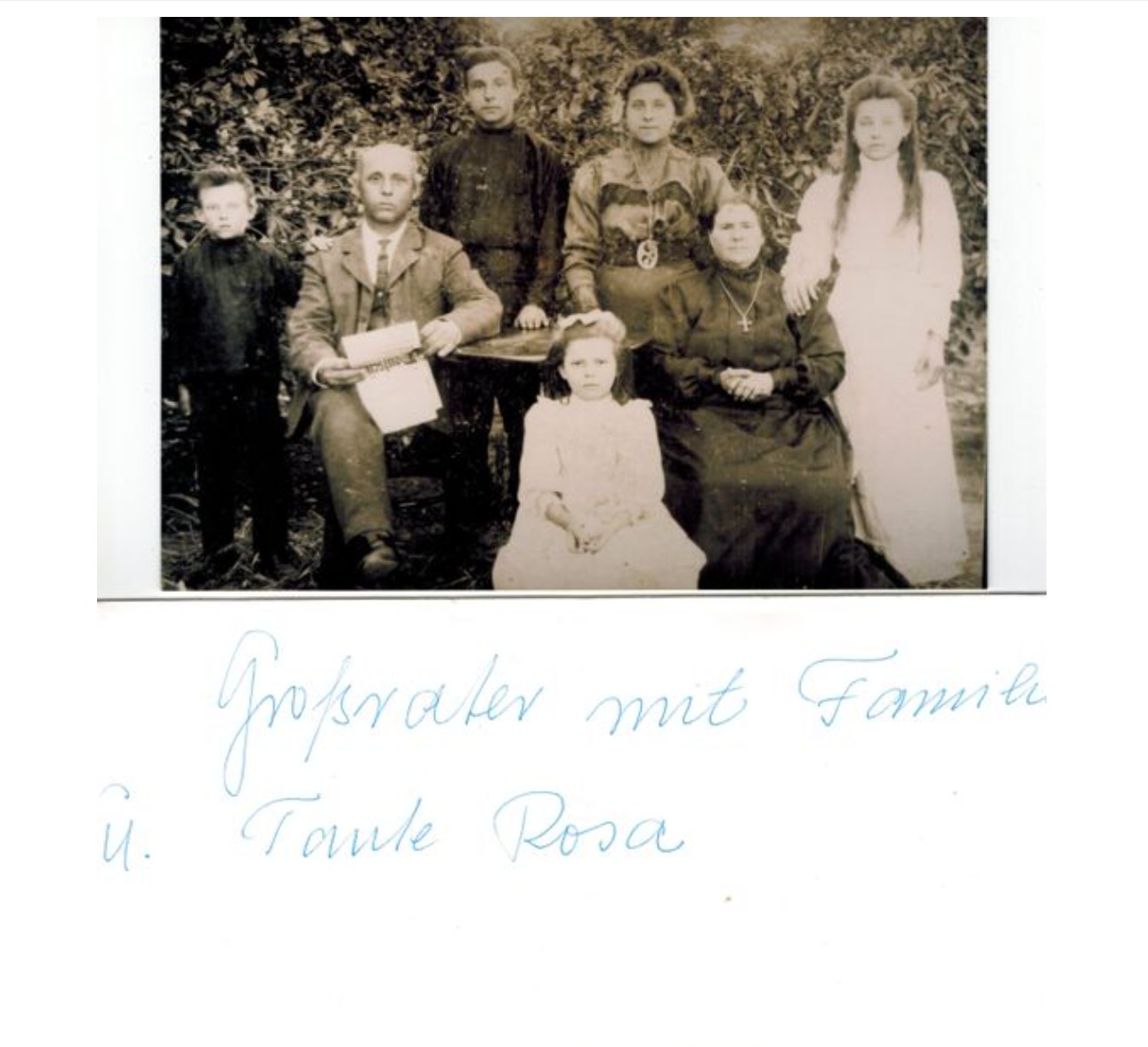 Felix Gross Family abt 1905.