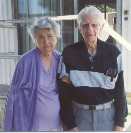 Uncle John and Aunt Sophia.  Taken approximately 1997.