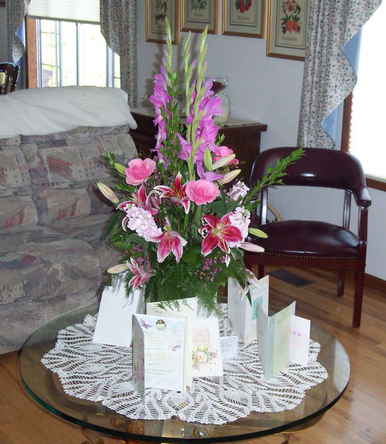 August 16, 2008, Joe and Fran's 60th wedding anniversary.
