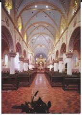 Assumption Abbey St. Mary's Catholic Church, Richardton, ND that Joe and Fran got married in.