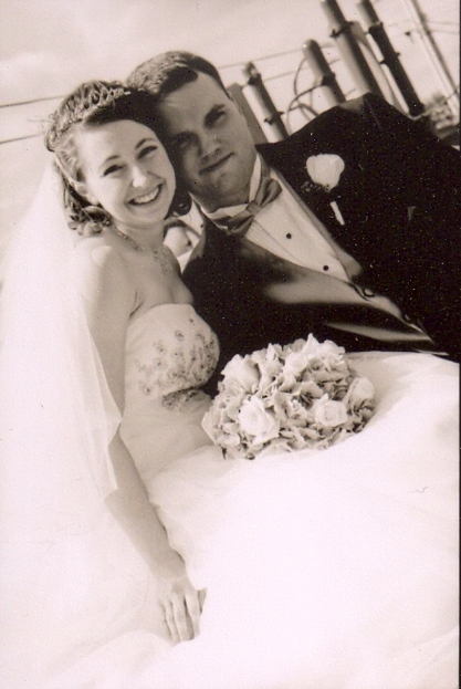 Sarah and Adam Gibson Wedding Day, May 9, 2009