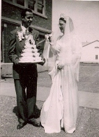 Joe and Fran Gross, Wedding Day August 16, 1948
