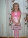 Kassidy first day of school, August 2005
