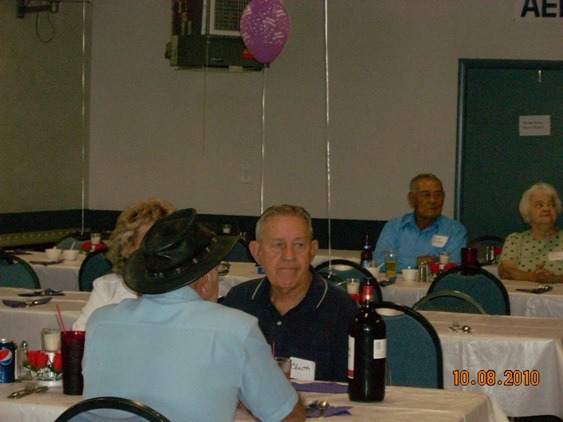 Friends at Matt's 90th birthday, Benson, AZ