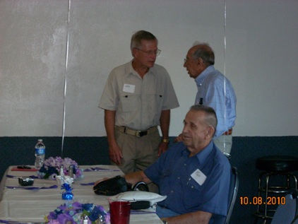 Jim, Matt and Pius at Matt's 90th birthday, Benson, AZ