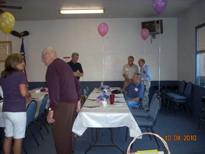 Laura, Joe, Bob, Jim, Matt and Pius at Matt's 90th birthday, Benson, AZ