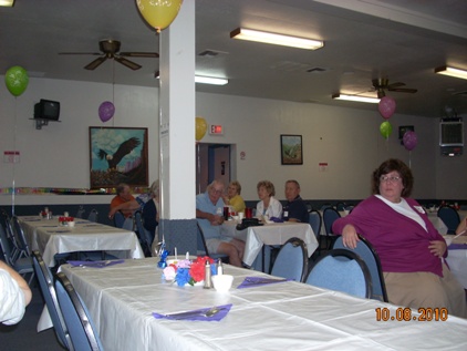 Friends at Matt's 90th birthday, Benson, AZ