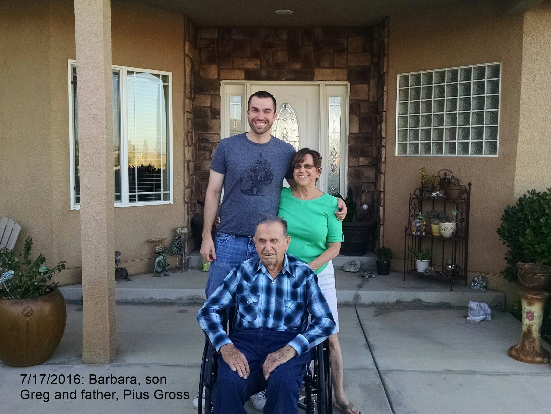Barbara and Greg July 17, 2016.