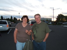 June 8, 2007: Barbara's aunt, half sister of her mother, Mary Lou living in Bend, OR