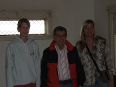 June 10, 2007: Kimber Behrends, Claude Gross, Brenda (Gross) Behrends.