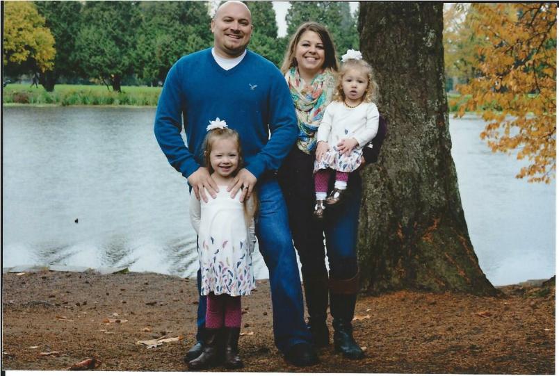 November 2015: Joey and Emily family