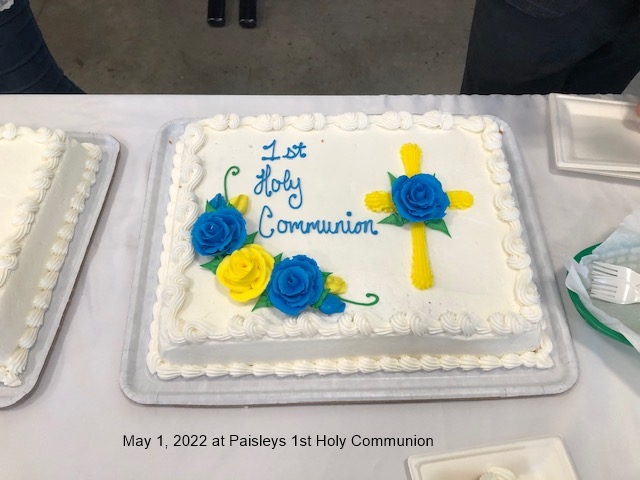 May 1, 2022:  at reception