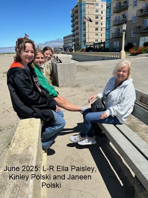 July 3, 2025 Girls annual trip to Seaside, Or.