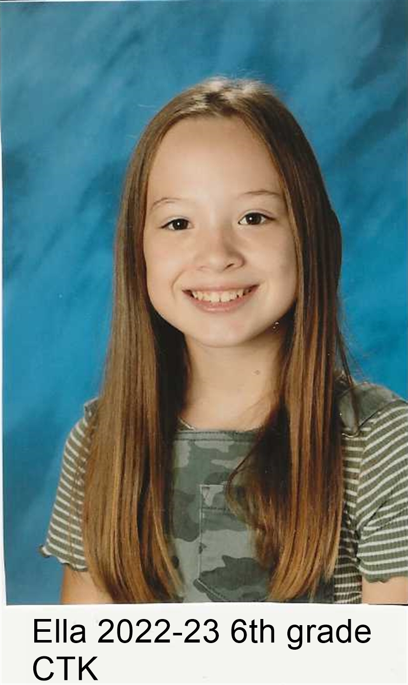 2022-23 6th grade at Christ The King Catholic school
