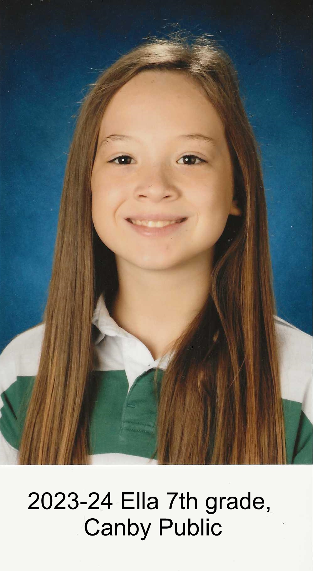 2023-24 7th grade at Canby Public School.