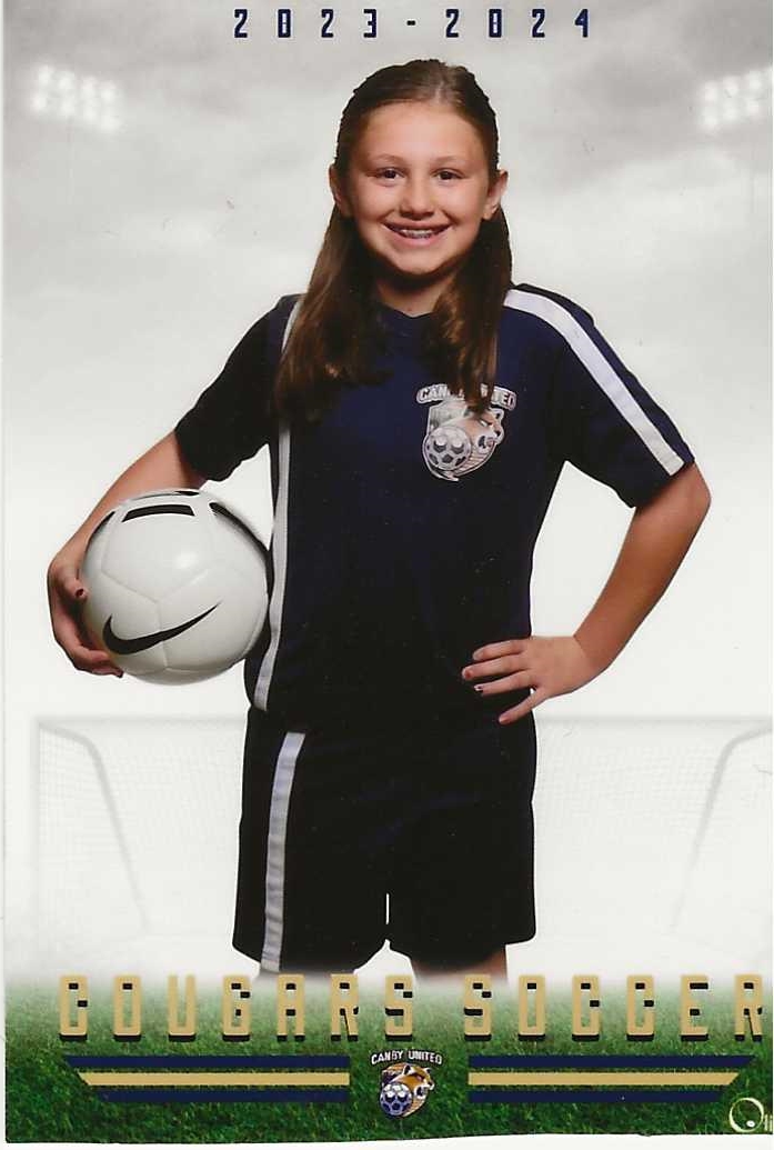 Paisley: 2022-24 4th grade Soccer.