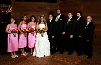 June 9, 2007: wedding party.