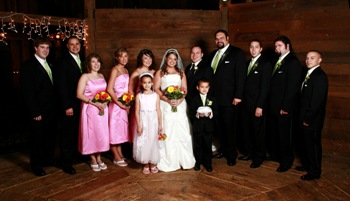 June 9, 2007: wedding party.