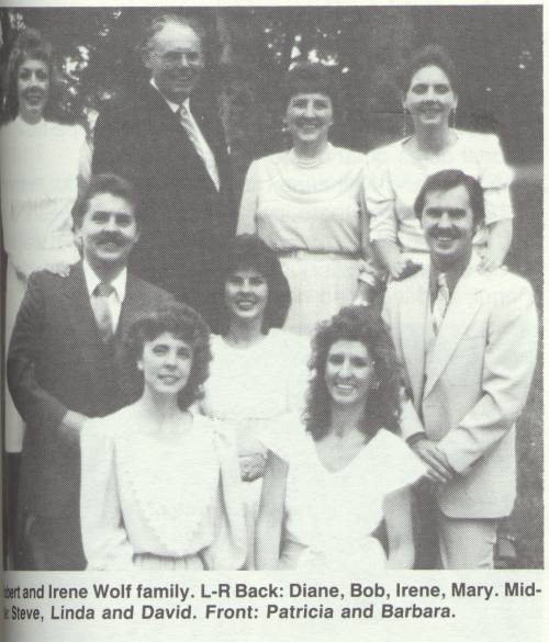 Irene and Robert Wolf family