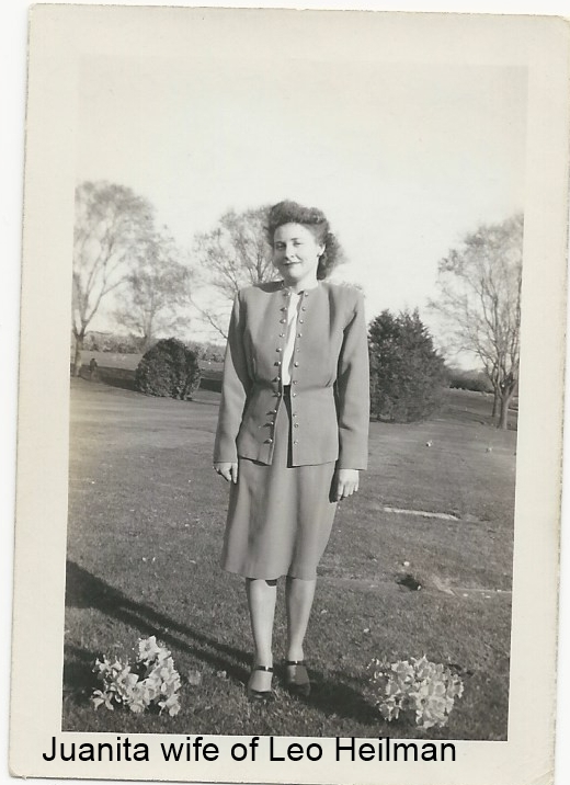 Juanita wife of Leo Heilman