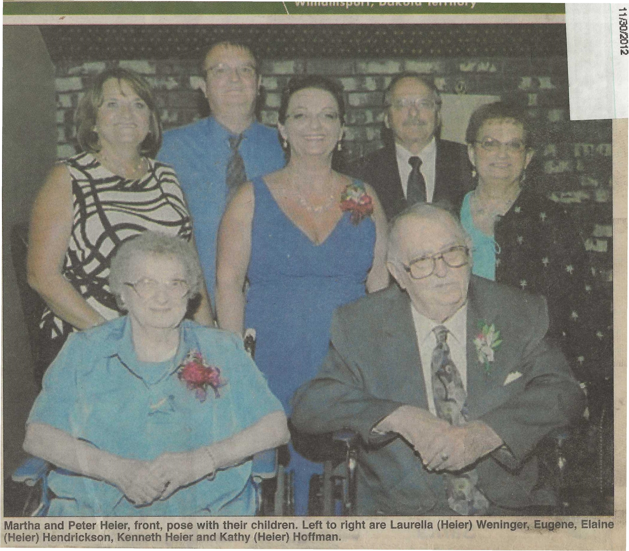 Peter, Martha and family